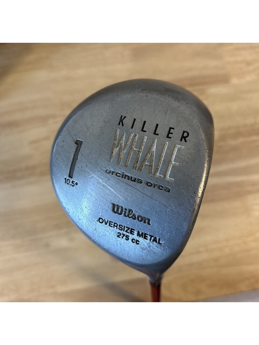 Wilson Killer Whale Orcinus Orca Oversized Metal 275cc 10.5 Driver Firestick 3.5